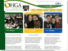 Tablet Screenshot of hgaschool.org